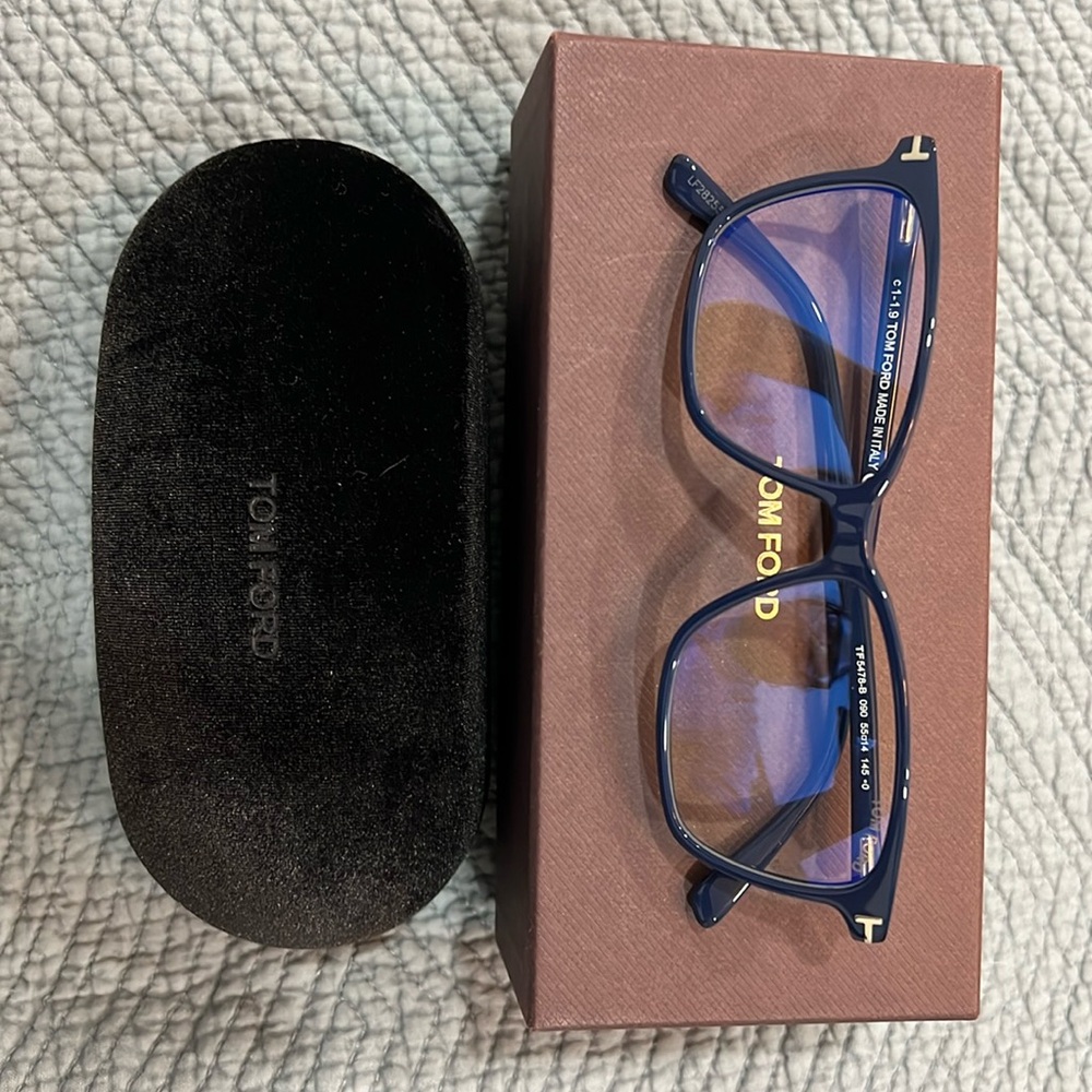 New original Tom Ford Optical frames Navy Blue